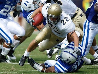 Even though the Blue Devils beat the Midshipmen 41-31 during their last meeting in 2008, Duke gave up 207 rushing yards and let Navy pick up 4.5 yards per carry.