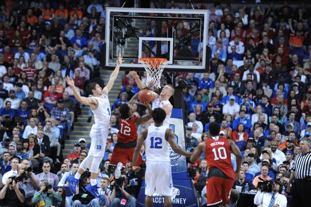 <p>The Blue Devils frustrated Anthony "Cat" Barber in the ACC tournament last year, but the N.C. State point guard is leading the conference in scoring so far in 2015-16.</p>