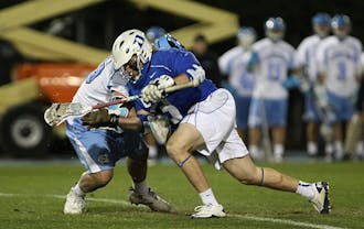 Junior Brendan Fowler won 17-of-23 faceoffs to lead No. 17 Duke to an upset victory over No. 6 UNC.