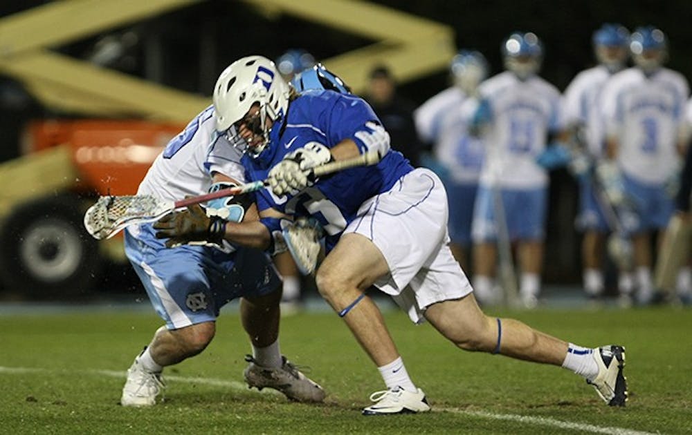 Junior Brendan Fowler won 17-of-23 faceoffs to lead No. 17 Duke to an upset victory over No. 6 UNC.