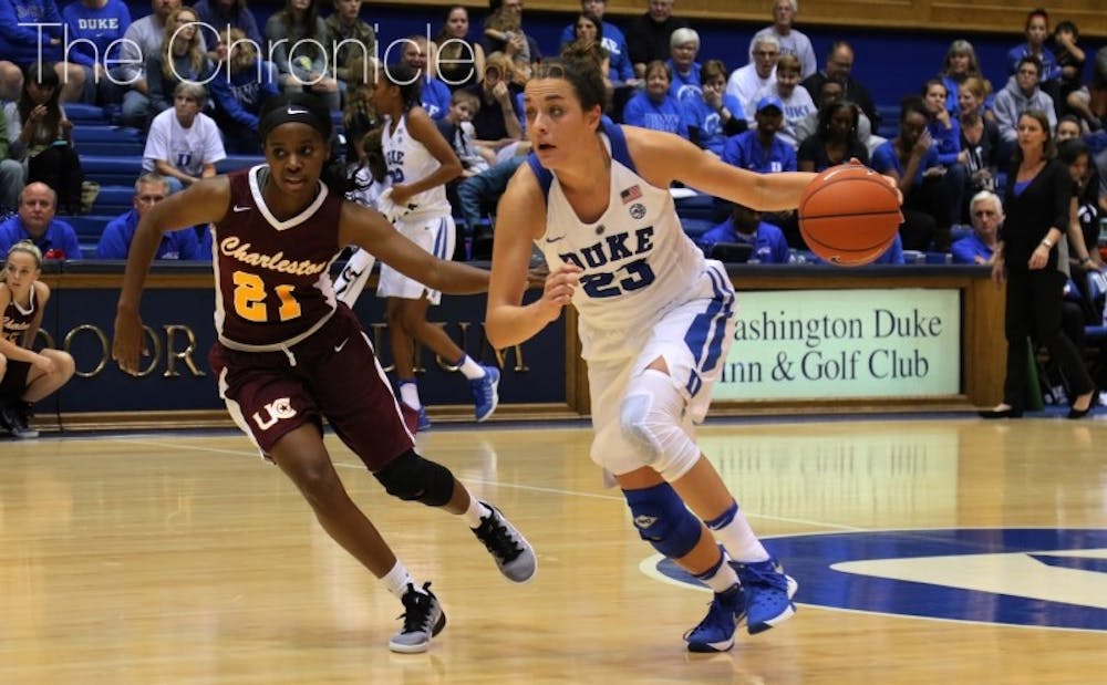 All-ACC guard Rebecca Greenwell is expected to lead the Blue Devils this season.&nbsp;