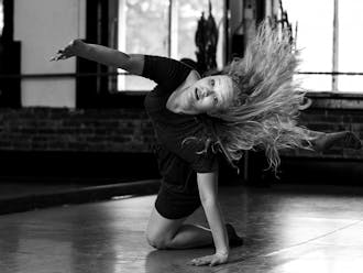 DURHAM, NC -  SEPTEMBER 1: Publicity photos of dancer Christiana Barnett-Murphy September 1, 2013 at Ninth Street Studio in Durham, North Carolina.  (Photo by Grant Halverson)   