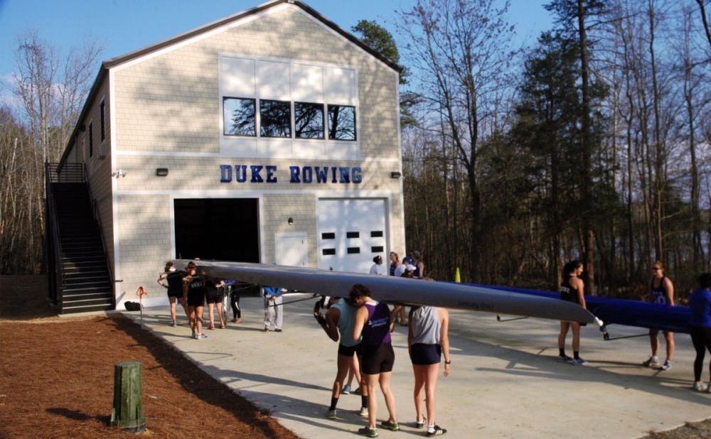 The construction of a boat house for the rowing program was one of many things former head coach Robyn Horner accomplished in building the foundation on which new head coach Megan Cooke Carcagno will try to add.