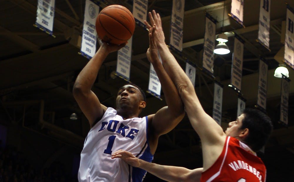 Jabari Parker led Duke’s rout against N.C. State with 23 points and will need to keep up his shooting touch to succeed against Miami’s zone defense.