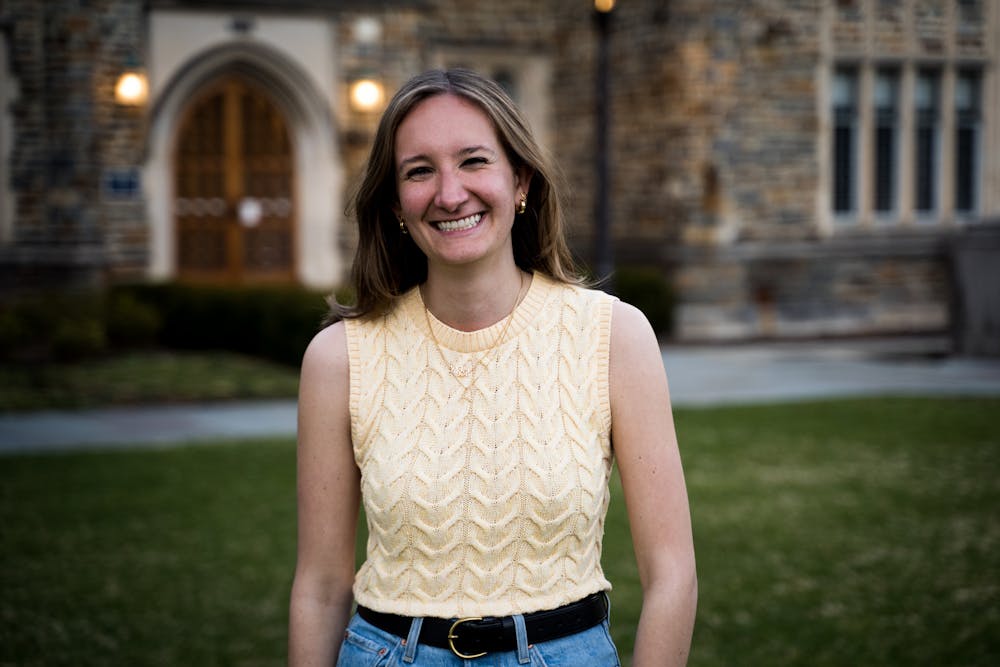 <p>Duke Student Government presidential candidate Lana Gesinsky, a junior from New York, N.Y.</p>