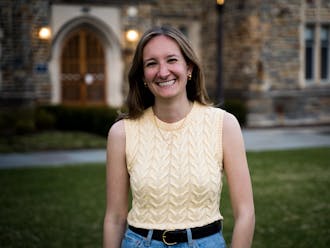 Duke Student Government presidential candidate Lana Gesinsky, a junior from New York, N.Y.