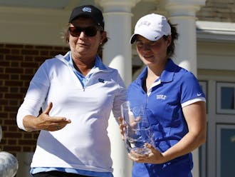 Sophomore Leona Maguire captured the individual title and led Duke to its third consecutive victory at the Tar Heel Invitational this weekend.