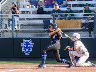 Ana Gold scored the lone run in the game for Duke. 