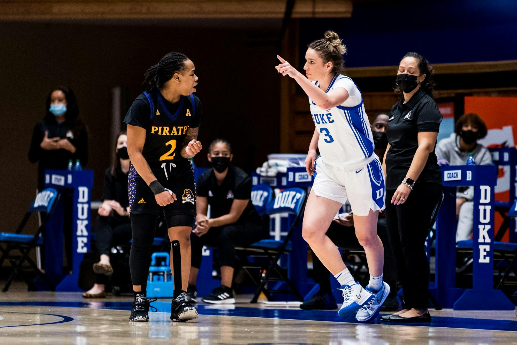 Duke women's basketball blows by East Carolina despite turnover