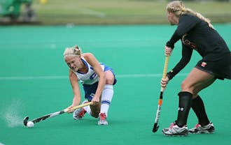 Emmie Le Marchand earned All-ACC honors and led the Blue Devils with 11 goals this season.