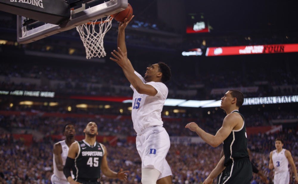 The Blue Devils are playing in their first Final Four since 2015, when the Jahlil Okafor-led Blue Devils took down Michigan State and then Wisconsin to win the national championship.