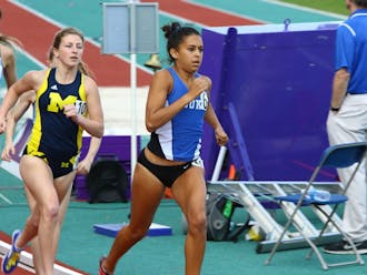 Senior Anima Banks posted the fourth-fastest time in program history in the 1,500 meters Saturday.