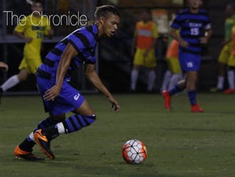 After scoring a goal at the tail-end of Duke’s 6-2 win Friday against N.C. State, sophomore Macario Hing-Glover will look to keep the offensive momentum going Tuesday night.
