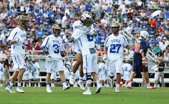 On Military Appreciation Day, the Blue Devils jumped out to a 6-0 lead and never looked back.&nbsp;