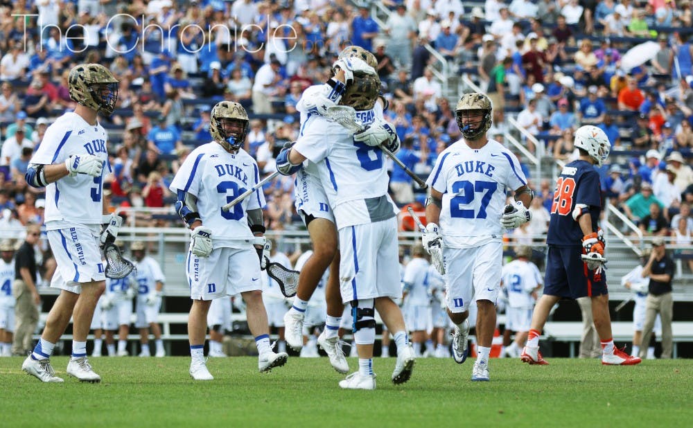 <p>On Military Appreciation Day, the Blue Devils jumped out to a 6-0 lead and never looked back.&nbsp;</p>