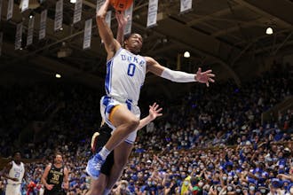 Wendell Moore Jr. showed flashes of his game that haven't been seen in a while as he dominated on the floor and in the stat sheet.