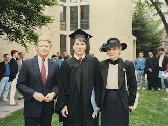 Photo Courtesy of Wikimedia Commons

Brett Kavanaugh with parents at his graduation from Yale&nbsp;