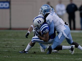 North Carolina held Duke to 275 offensive yards, and the Blue Devils only converted on third down four times.