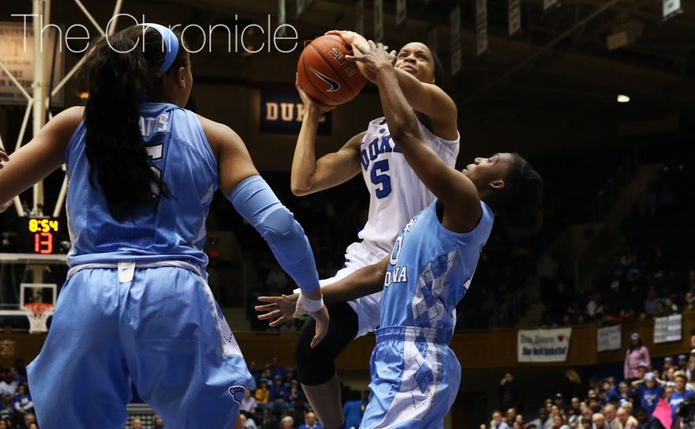 Freshman Leaonna Odom had one of the best games of the season with 15 points on 7-of-9 shooting and seven rebounds.&nbsp;