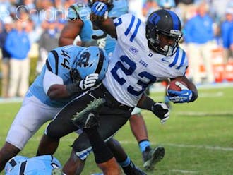 Former Duke running back Juwan Thompson will suit up for the Denver Broncos in the Super Bowl this Sunday against the Carolina Panthers.