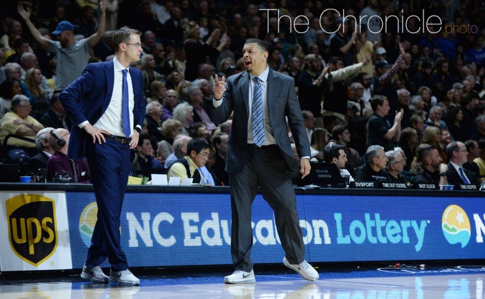 <p>Interim head coach Jeff Capel has varied his frontcourt rotation from game to game since taking the helm during Mike Krzyzewski's temporary absence.</p>