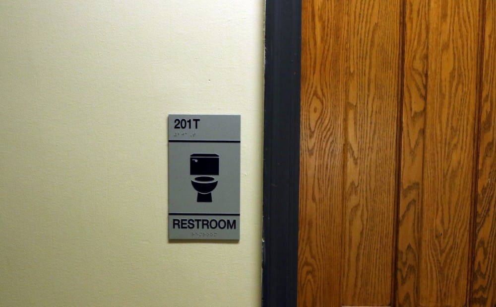 <p>There are now gender-neutral bathrooms in Perkins Library, the Bryan Center and most residence halls.</p>