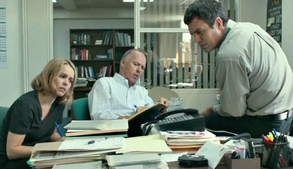 <p>"Spotlight" stunned audiences last year with its depiction of the Boston Globe Spotlight team that exposed child sex abuse within the Boston Catholic Church.&nbsp;</p>