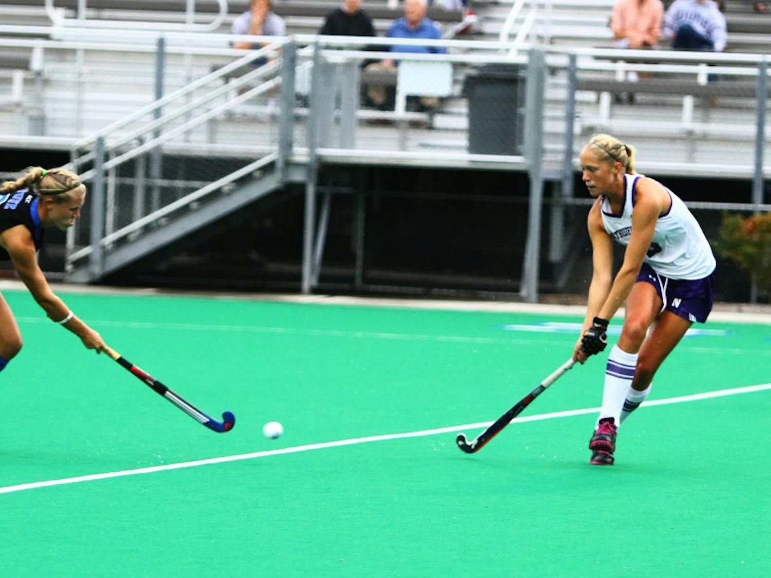 Duke had scored a string of late goals to clinch victories recently, but it was a late goal by Northwestern that sent the Blue Devils home with a loss.