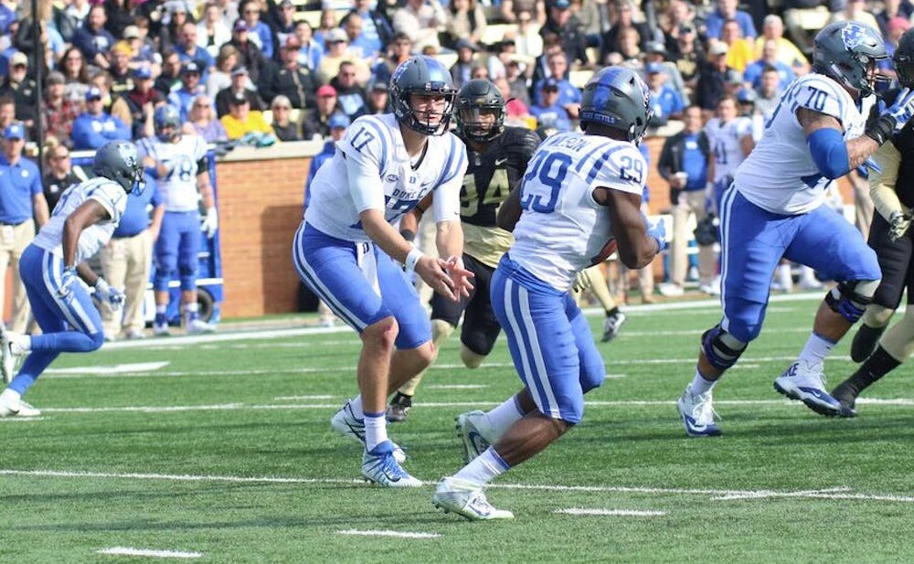 Daniel Jones threw for more than 300 yards and accounted for three touchdowns.