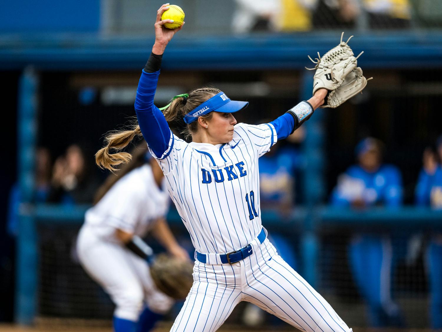 Despite a steady performance from Peyton St. George, Duke's season came to an end Saturday against UCLA.