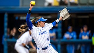 Despite a steady performance from Peyton St. George, Duke's season came to an end Saturday against UCLA.