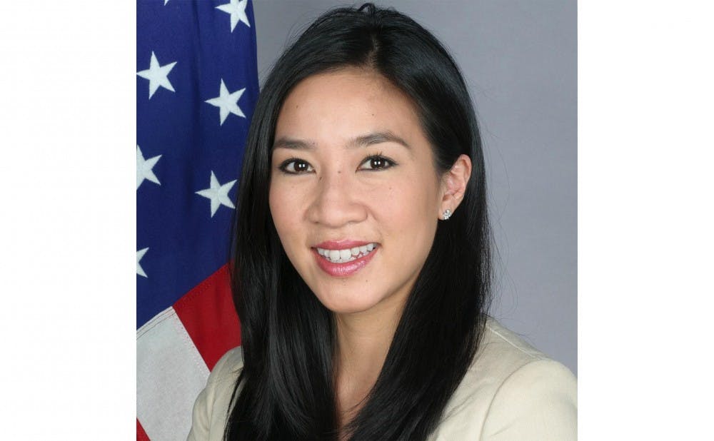 <p>Michelle Kwan noted Clinton’s plans to make college more affordable for students and emphasized the importance of the youth vote.</p>