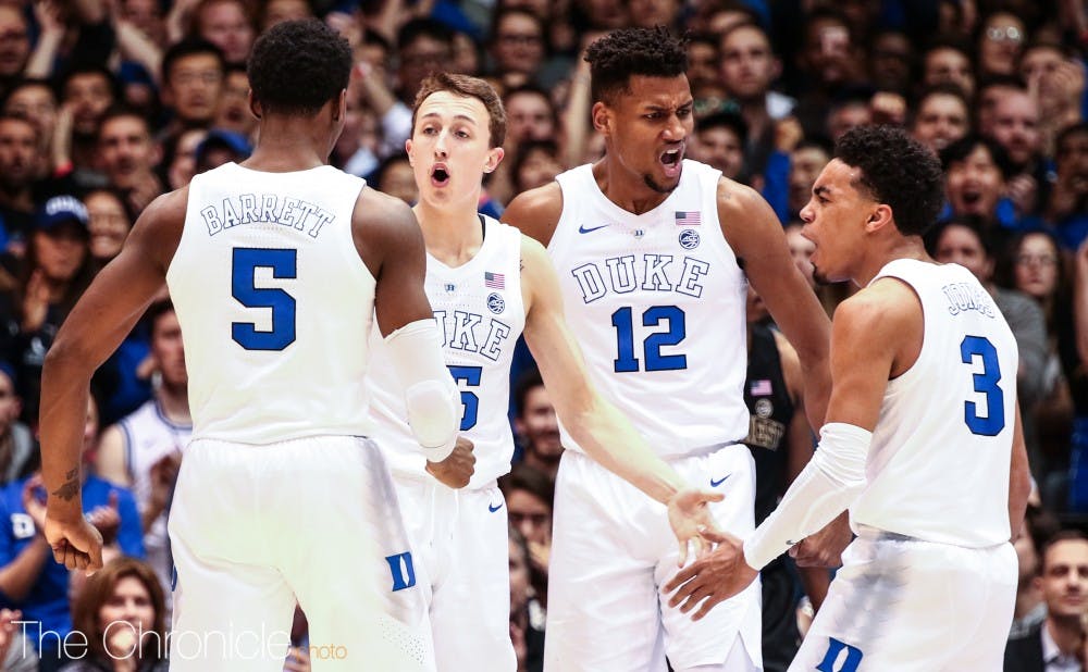 <p>There was only so much to celebrate as the Blue Devils eked out a one-point win against ACC bottom-feeder Wake Forest.</p>