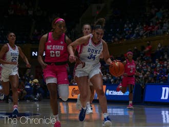 Graduate transfer Lexi Gordon paced Duke with three made 3-pointers against N.C. State.