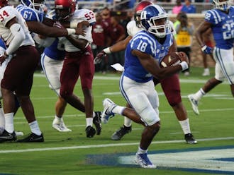 Quentin Harris may not be able to lead an injury-struck Blue Devil team to a bowl game this year.