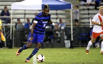 Duke defender Sebastien Ibeagha sealed the Blue Devil’s come-from-behind victory with a goal in the 80th minute.
