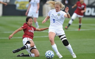 With three goals, junior Kaitlyn Kerr led the Blue Devils’ six-goal performance in the first game of the NCAA Tournament.