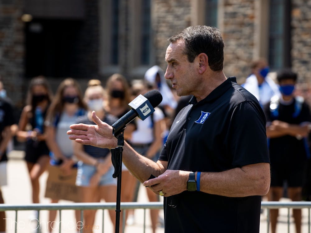 Coach K has been very active in social justice movements and his influence has spread across the Duke community.