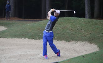 Turner Southey-Gordon turned in a one-under-par final round as the Blue Devils moved up four spots to seventh place for the tournament.
