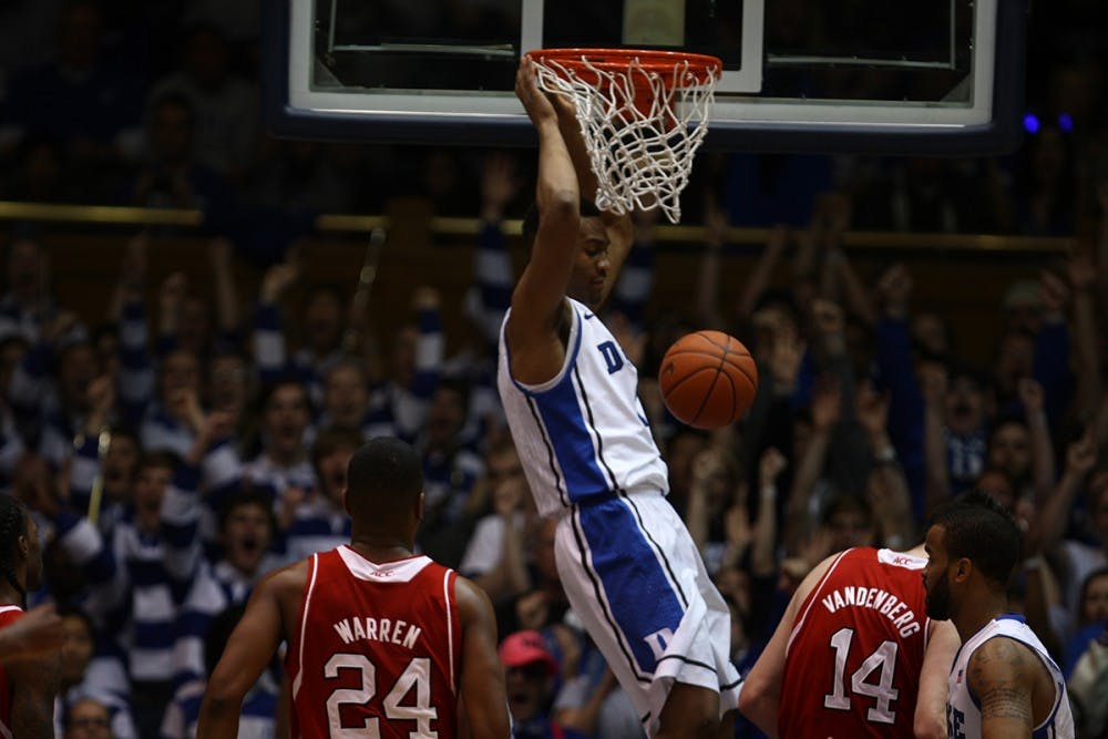 Freshman Jabari Parker scored 23 points as the Blue Devils posted a 35-point home win against N.C. State.
