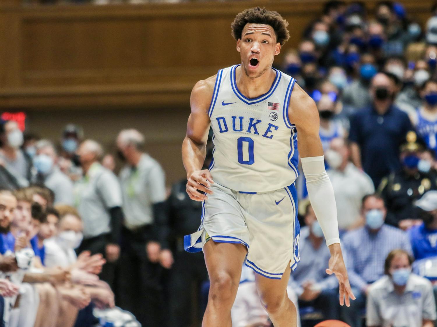 Junior captain Wendell Moore Jr., has led Duke all season, and once again showed out with a team-high 21 points and six assists.