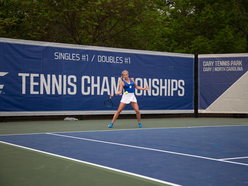 Emma Jackson qualified for the NCAA Singles Championships later this month. 