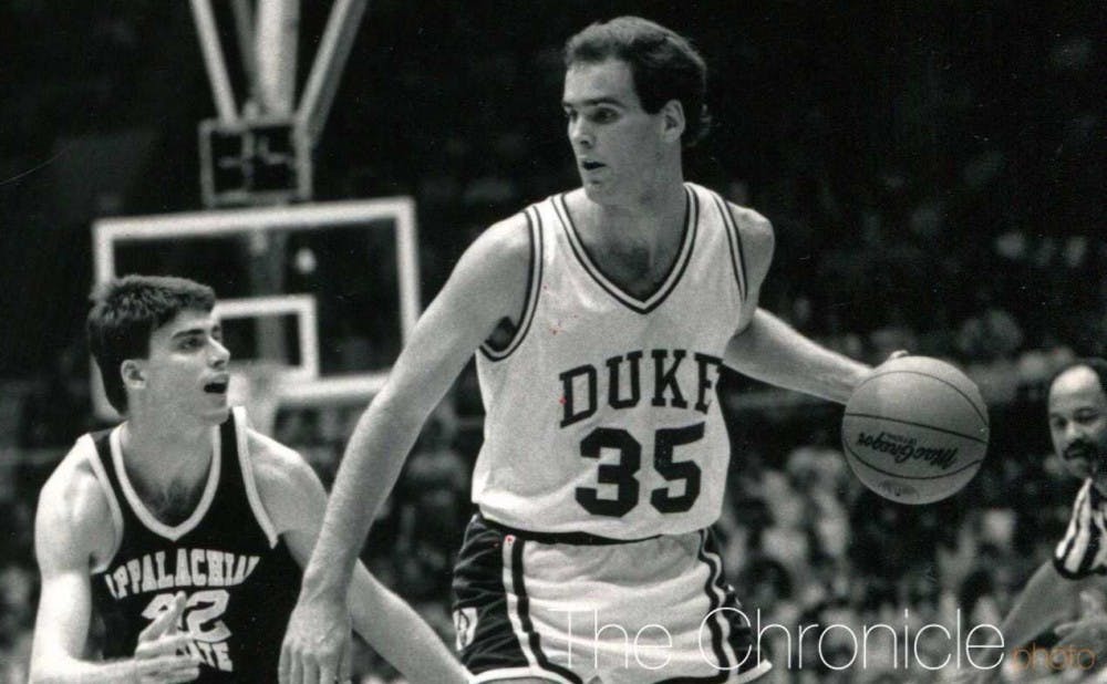 <p>Danny Ferry's No. 35 will be the first retired number ever worn by another Blue Devil after it rose to the rafters.</p>