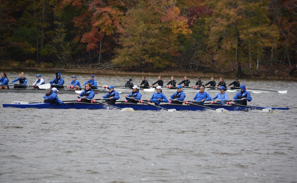 <p>Duke opened its season on Lake Carnegie against a tough field at the Princeton Chase.</p>