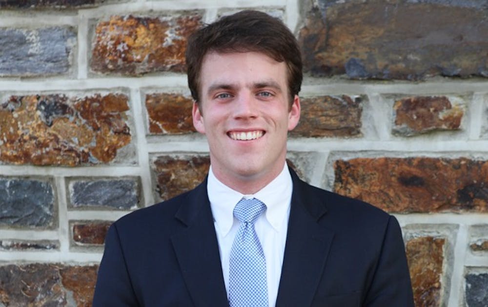 Senior Chris Brown is running for Young Trustee on a platform emphasizing prior Board involvement.