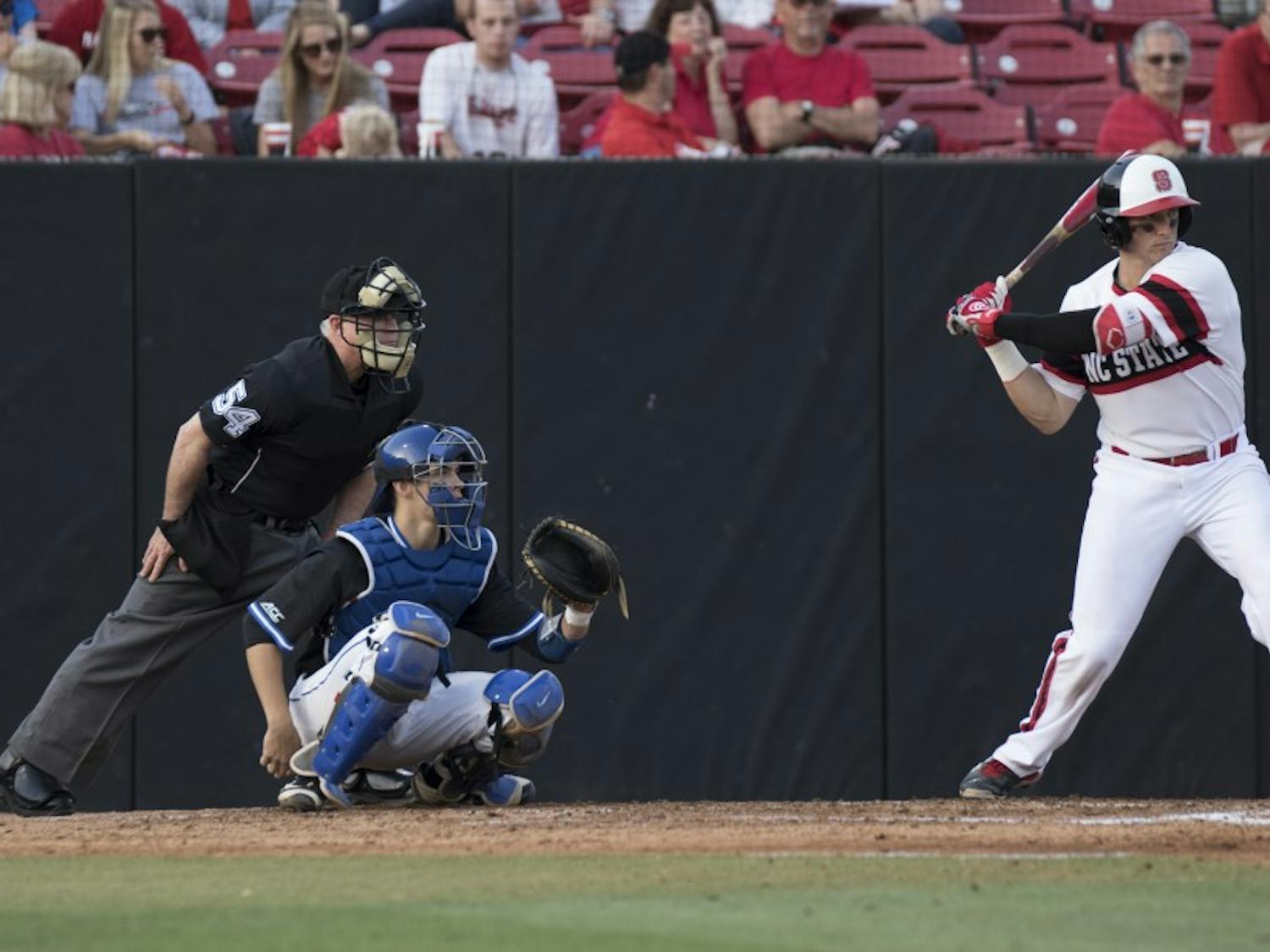 N.C. State exploded for 12 runs Saturday after a seven-run fifth inning which was aided by multiple Duke fielding errors.