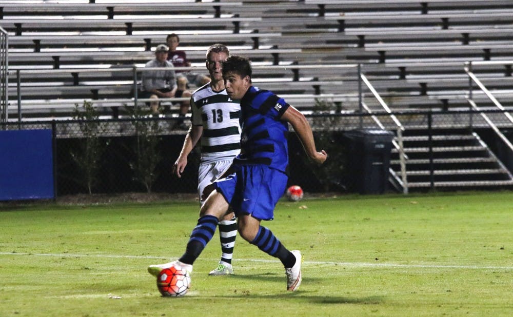 Behind five goals from five different players, the Blue Devils cruised past Loyola 5-1 Tuesday night to move to 4-0 on the season for the first time since 2009.