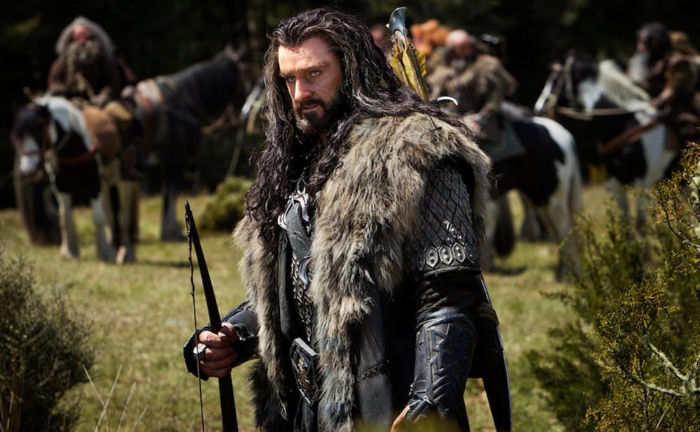 RICHARD ARMITAGE as the Dwarf warrior Thorin Oakenshield in the fantasy adventure “THE HOBBIT: AN UNEXPECTED JOURNEY,” a production of New Line Cinema and Metro-Goldwyn-Mayer Pictures (MGM), released by Warner Bros. Pictures and MGM.