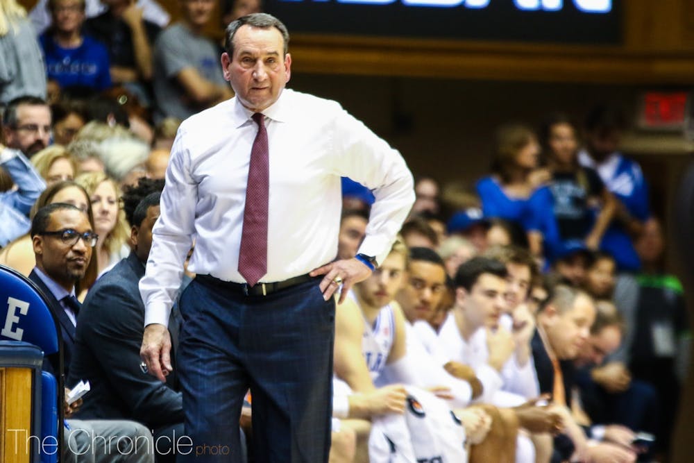 <p>Coach Krzyzewski joined former Blue Devil Billy King on "Angelo Cataldi and the Morning Team," a Philadelphia based podcast.</p>