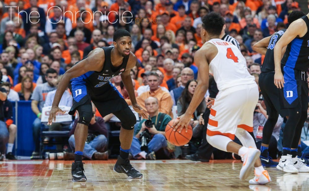 The Blue Devils surrendered 53 second-half points, the third time in four games an unranked opponent has scored 40 points after halftime against Duke.&nbsp;